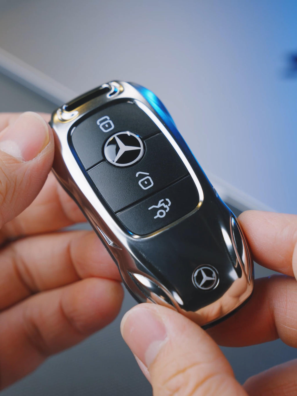 Mini téléphone clef de voiture style Double Sim 2G