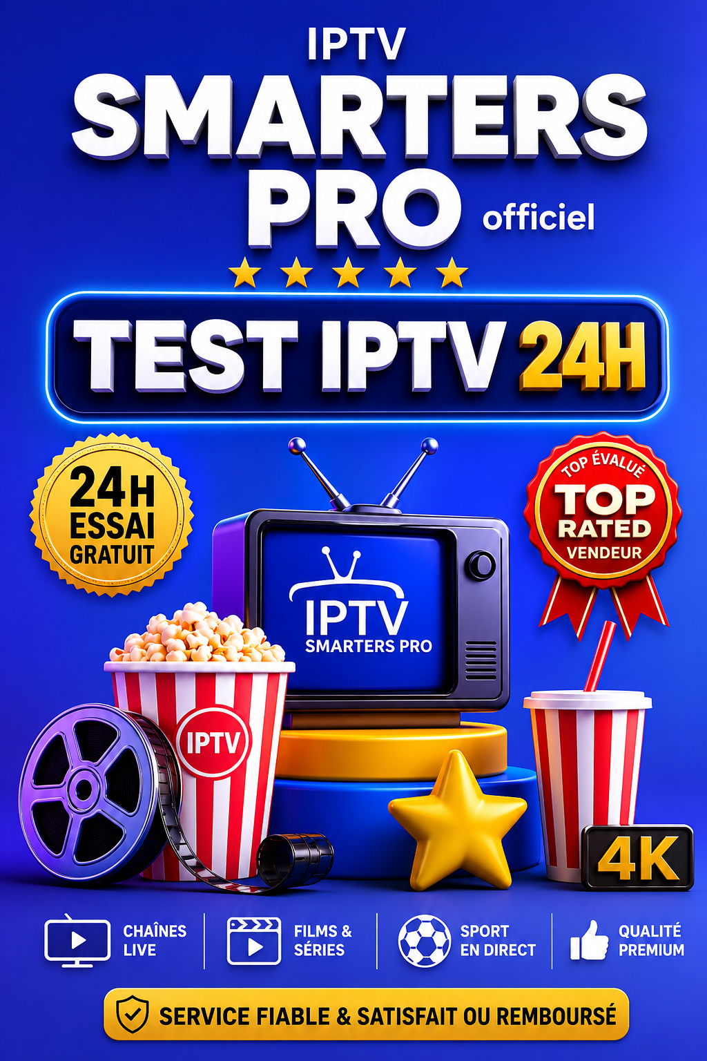 Test Xtream API 24H MegaOtt m3u inclus