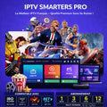 Code Smarters Pro Android TV MegaOTT IBO PLAYER Abonnement 1, 3, 6, 12, 24 Mois Multi-écrans