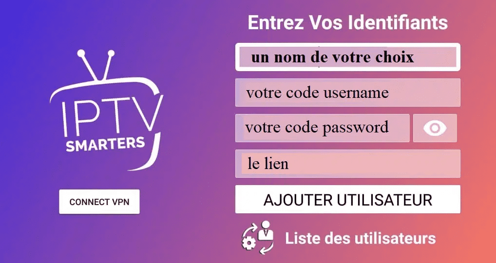 Code Smarters Pro 3 mois Smarters Player Lite MegaOtt, M3U